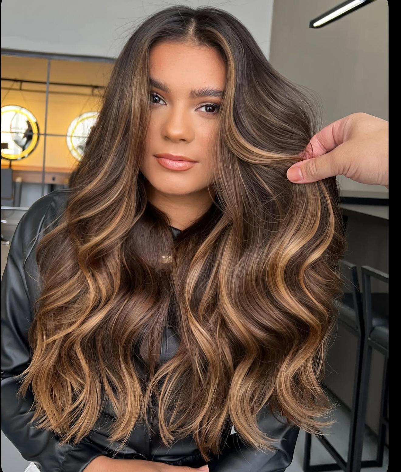 Hair color service at D'Cache Salon Lilburn Georgia
